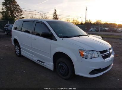 2014 DODGE GRAND CARAVAN AVP SE for Auction IAA