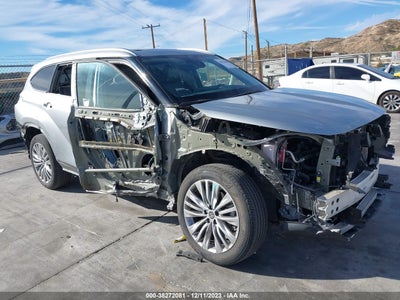 2023 TOYOTA HIGHLANDER PLATINUM VIN: 5TDKDRBHXPS020560