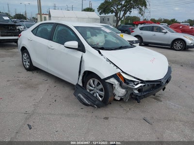 2016 TOYOTA COROLLA VIN: 5YFBURHE6GP548053