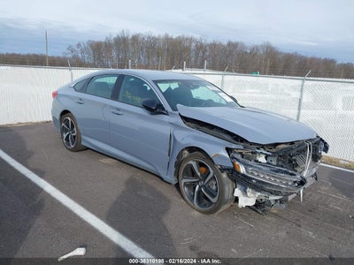 2022 HONDA ACCORD VIN: 1HGCV1F38NA066319