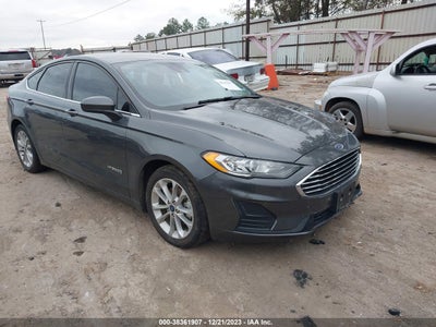 2019 FORD FUSION VIN: 3FA6P0LU7KR103333