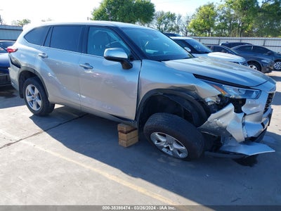 2020 TOYOTA HIGHLANDER VIN: 5TDCZRAH7LS030142