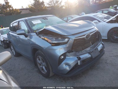 2021 TOYOTA HIGHLANDER VIN: 5TDBZRBH6MS131197