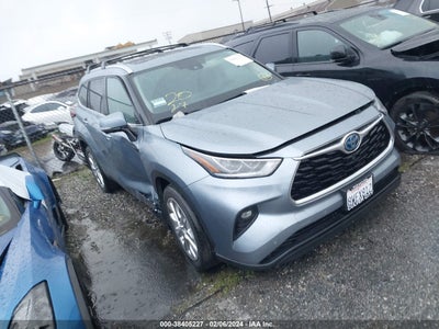 2021 TOYOTA HIGHLANDER HYBRID LIMITED VIN: 5TDXBRCH9MS022757