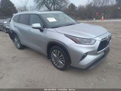 2021 TOYOTA HIGHLANDER HYBRID PLATINUM VIN: 5TDEBRCH3MS026360