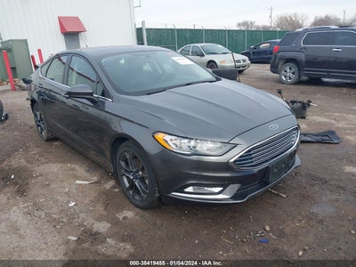 2018 FORD FUSION VIN: 3FA6P0H75JR109925