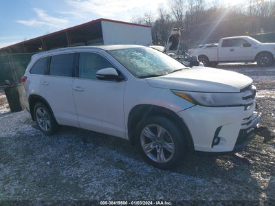 2019 TOYOTA HIGHLANDER VIN: 5TDDZRFH4KS927706