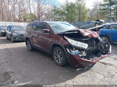 2019 TOYOTA HIGHLANDER VIN: 5TDJZRFHXKS703097