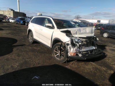 2019 TOYOTA HIGHLANDER VIN: 5TDJZRFH4KS611161
