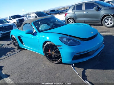 Auction sale of the 2018 PORSCHE BOXSTER , vin: WP0CB2A84JS228869, lot number: 38475590