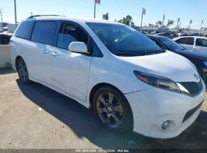 5TDXK3DC9FS67076  2015 TOYOTA SIENNA