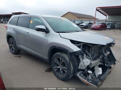 2019 TOYOTA HIGHLANDER VIN: 5TDZZRFH7KS297380