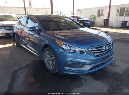 2017 HYUNDAI SONATA SPORT for Auction - IAA