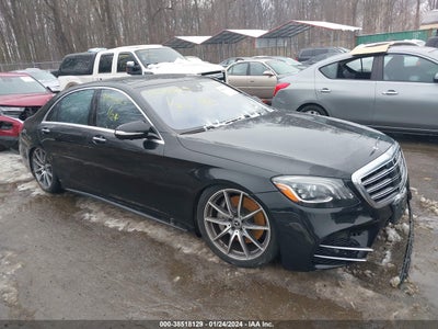 2019 MERCEDES-BENZ S 450 VIN: WDDUG6GB0KA474279