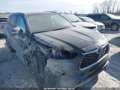 2023 TOYOTA HIGHLANDER HYBRID XLE BRONZE VIN: 5TDABRCH2PS601194