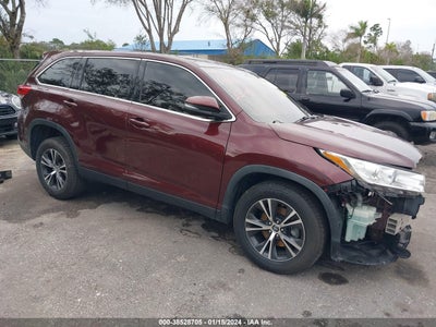 2019 TOYOTA HIGHLANDER LE VIN: 5TDZARFH8KS053549