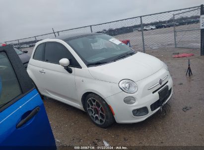 2012 FIAT 500 VIN: 3C3CFFBR2CT370713