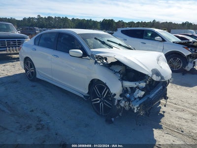2016 HONDA ACCORD VIN: 1HGCR2F65GA017926