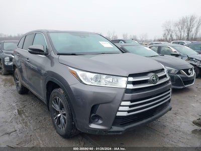 2019 TOYOTA HIGHLANDER LE VIN: 5TDZARFH9KS045525