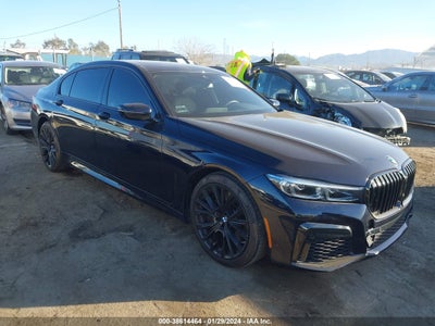 2022 BMW 740I, VIN: WBA7T2C0XNCK86357