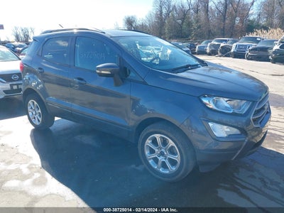 FORD ECOSPORT SE 4WD 2018. Lot# 38725014. VIN MAJ6P1UL6JC240837. Photo 1