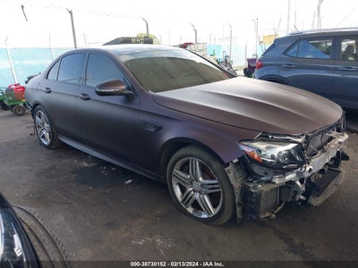 2018 MERCEDES-BENZ AMG E 63 VIN: WDDZF8KB1JA447683