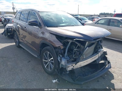 2019 TOYOTA HIGHLANDER VIN: 5TDKZRFH5KS333746