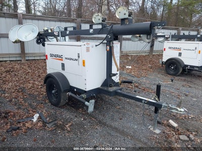GENERAC MAGNUM MLT3060K LGHT TOWER 2017. Lot# 38799841. VIN 7FSBL1416HB295743. Photo 1