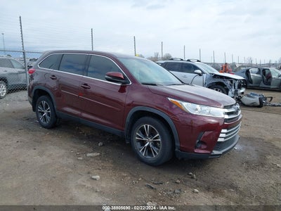 2019 TOYOTA HIGHLANDER VIN: 5TDZARFH5KS061365
