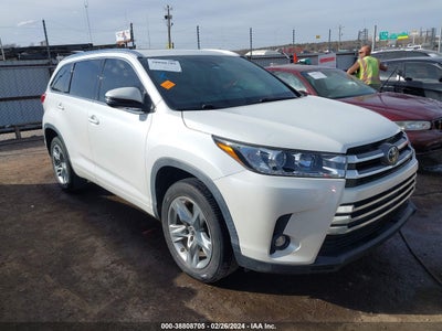 2019 TOYOTA HIGHLANDER VIN: 5TDYZRFH5KS328279