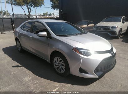 2019 TOYOTA COROLLA LE for Auction - IAA