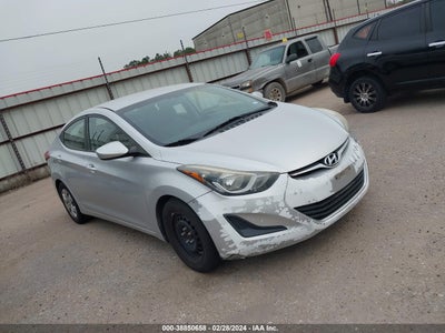 VIN: 5NPDH4AE1GH697784 | HYUNDAI ELANTRA 2016 car history - Stat.vin