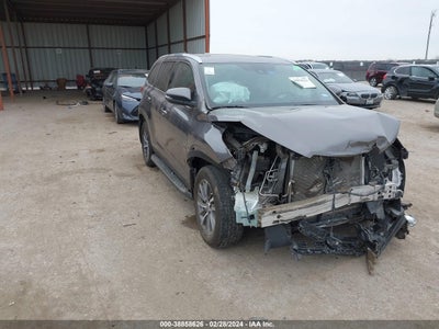 2019 TOYOTA HIGHLANDER VIN: 5TDKZRFH6KS322979