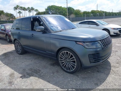 2018 LAND ROVER RANGE ROVER VIN: SALGR2RVXJA503232