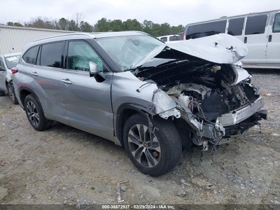 2021 TOYOTA HIGHLANDER VIN: 5TDGZRAH7MS037675