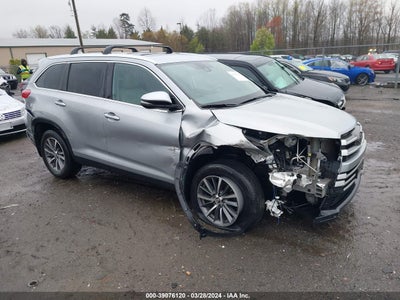 2019 TOYOTA HIGHLANDER VIN: 5TDJZRFH2KS725403