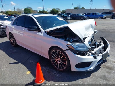 2018 MERCEDES-BENZ C VIN: 55SWF4JB0JU274414