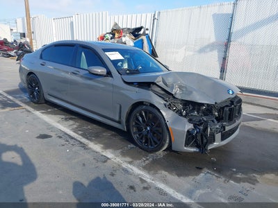 2021 BMW 750I VIN: WBA7U2C04MCF84305