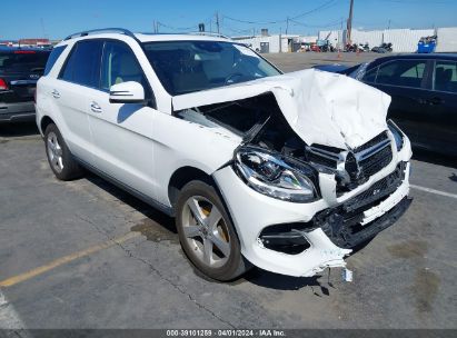 2018 MERCEDES-BENZ GLE VIN: 4JGDA5JB1JB179291