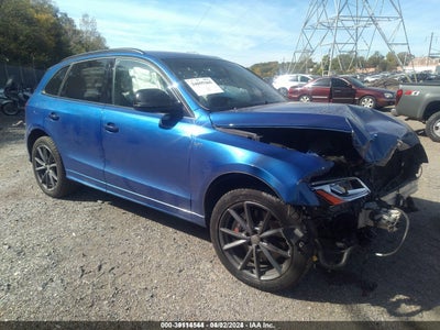 2017 Audi Sq5 3.0 3.0T PREMIUM PLUS Blue Lot 111039114544 Vin WA1CCAFP3HA040703