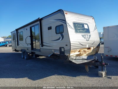 KEYS HIDEOUT 38 FKTS 2018. Lot# 39163885. VIN 4YDT38F23J7243755. Photo 1
