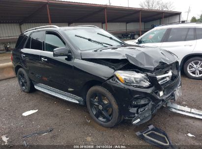 2019 MERCEDES-BENZ GLE VIN: 4JGDA5GBXKB208974