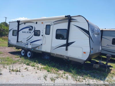 FOREST RIVER SALEM TRAVEL TRAILER 2015. Lot# 39193926. VIN 4X4TSMB23FA312369. Photo 1