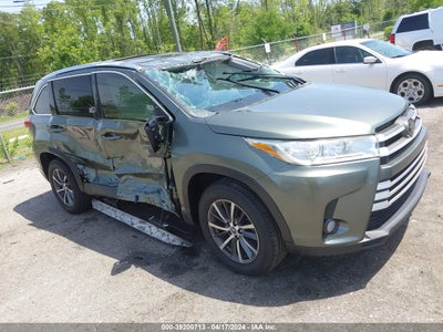 2019 TOYOTA HIGHLANDER VIN: 5TDKZRFH2KS302745