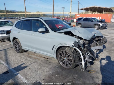 2022 BMW X3 VIN: 5UX43DP07N9L42326