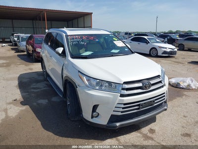 2019 TOYOTA HIGHLANDER VIN: 5TDKZRFH0KS554266