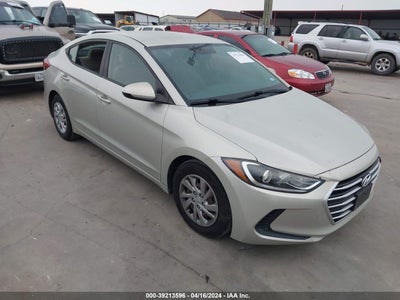 2017 HYUNDAI ELANTRA VIN: KMHD74LF9HU079351