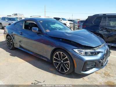2022 BMW 430I VIN: WBA73AP0XNCK16393