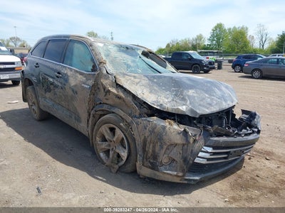 2019 TOYOTA HIGHLANDER VIN: 5TDDGRFH5KS074271
