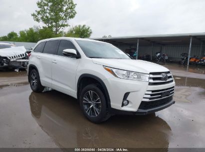 2018 TOYOTA HIGHLANDER VIN: 5TDZZRFH3JS259935